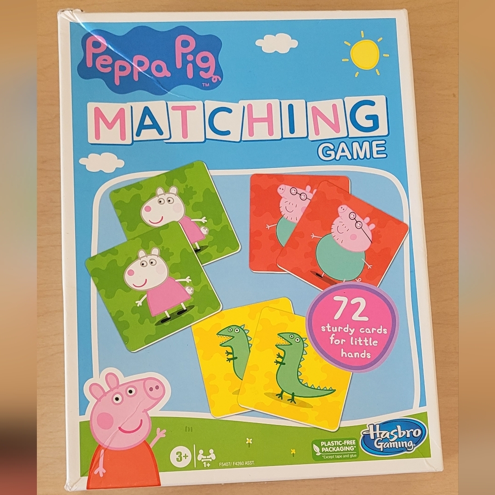 Hasbro Peppa Pig And Paw Patrol Memory Game - Green, Red, Yellow